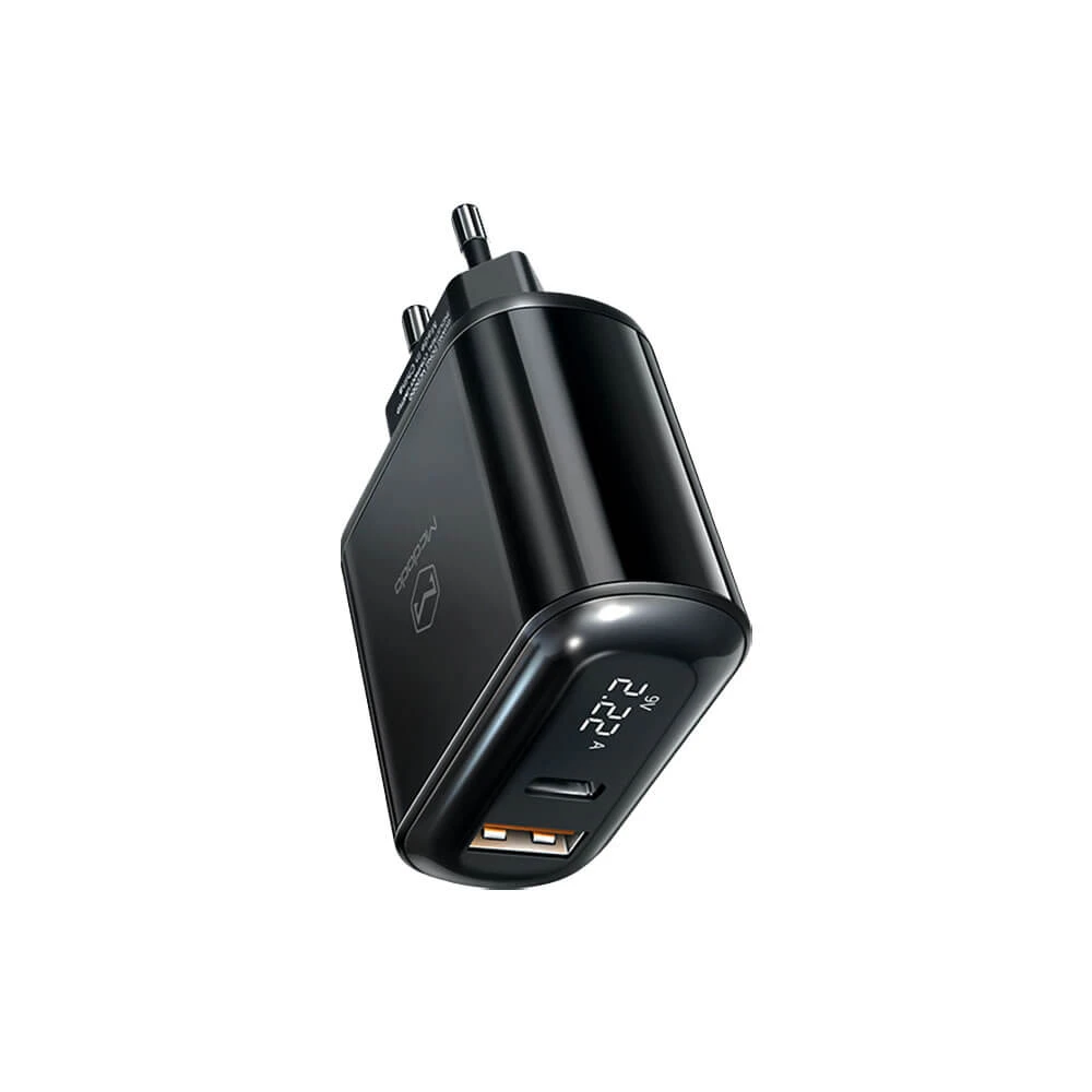 Mcdodo 20w PD+QC3.0 Charger Digital Display