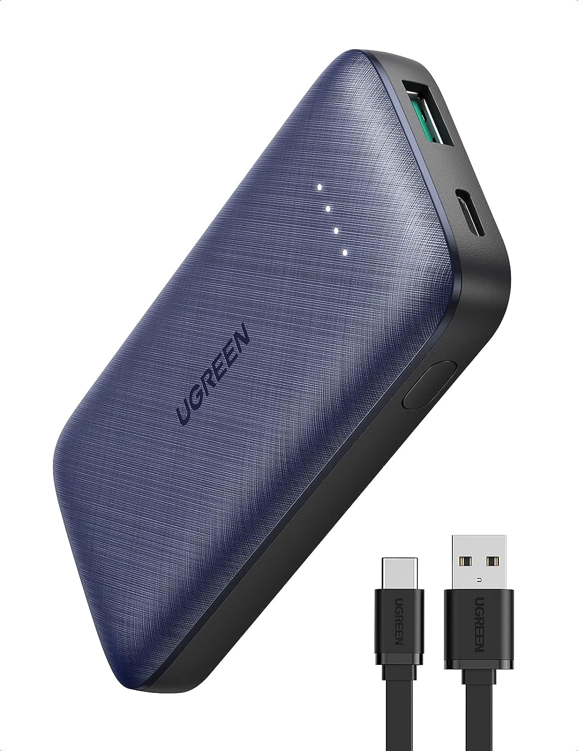 UGREEN 10000mAh Power Bank PD 20W with Lightning Cable